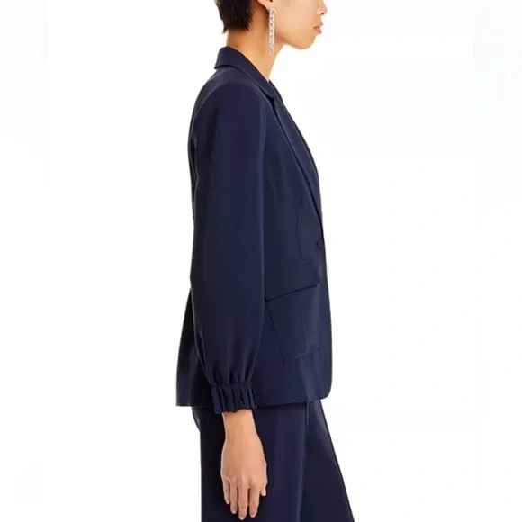Cinq à Sept Tabitha Blazer in Navy Size 2 New With Tags - Picture 13 of 17